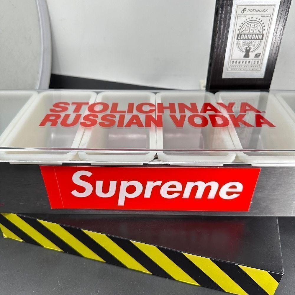 STOLICHNAYA VODKA- SUPREME BAR GARNISH TRAY